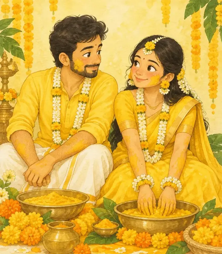 Illustration for Haldi